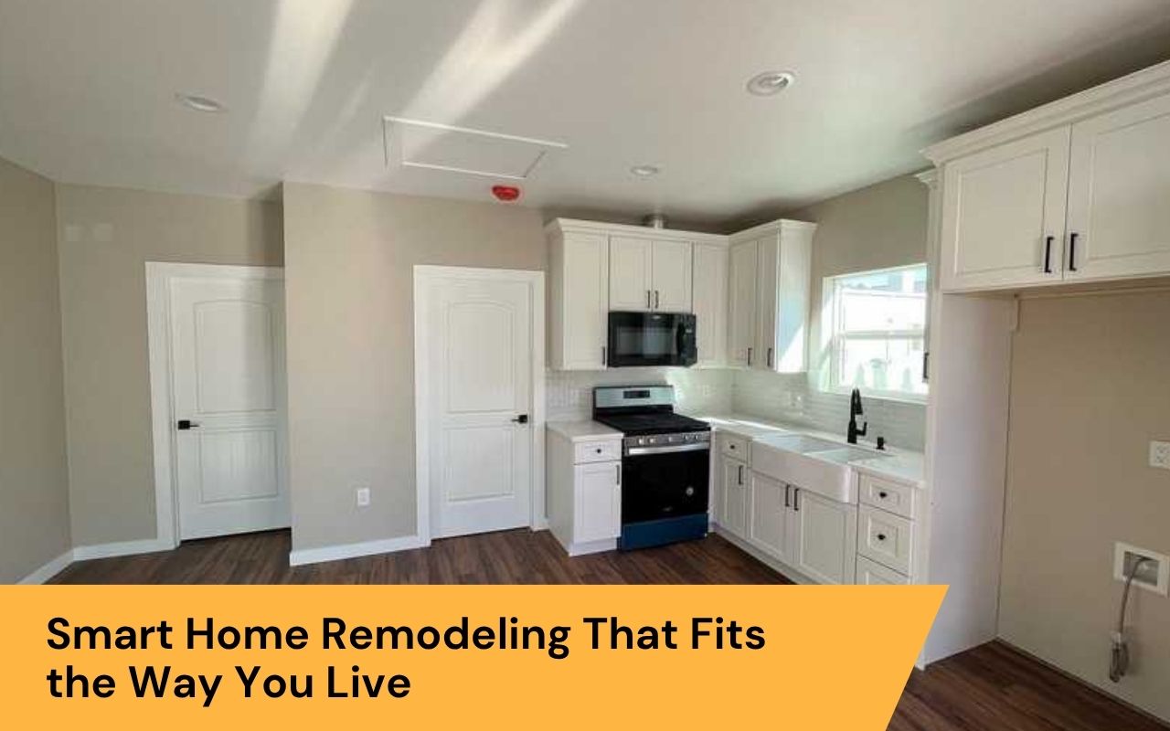 Smart ADU garage conversion with built-in tech and open layout