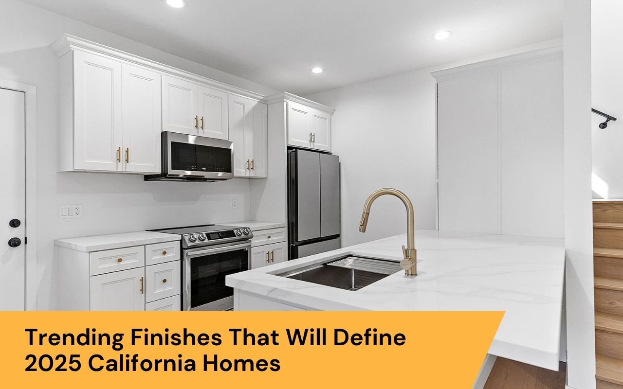 Kitchen with matte black fixtures and soft cabinet colors